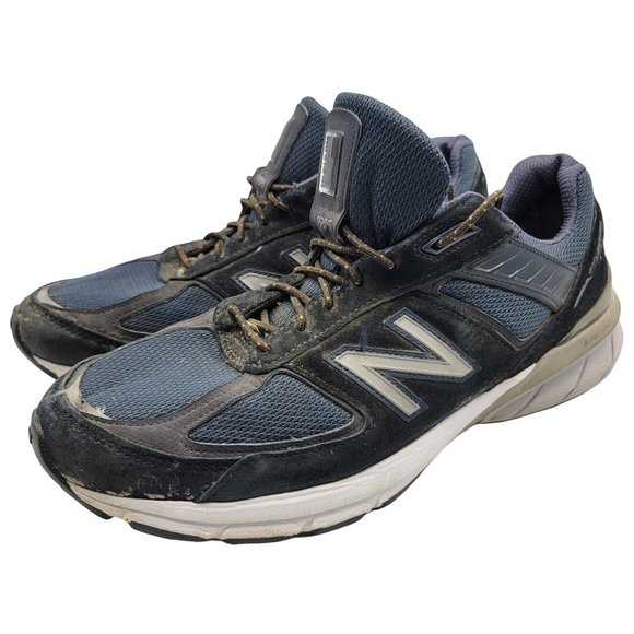 New Balance Mens 11 Navy Blue Grey Athletic Running Walking Sneakers - M990NV5 main image 7
